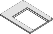 Werkzeug Adapterrahmen für F-S & Siegelrahmen von F-S 300