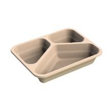 Bio Schale 227x178x45 3-fach